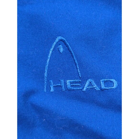 Men’s Small Head Tennis Shorts Blue Vintage Elastic Back NWT Deadstock - Picture 3 of 8